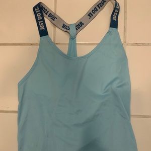 NIKE - blue loose tank top! Size S